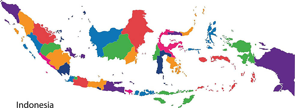 Peta Indonesia Coverage FIVESTAR